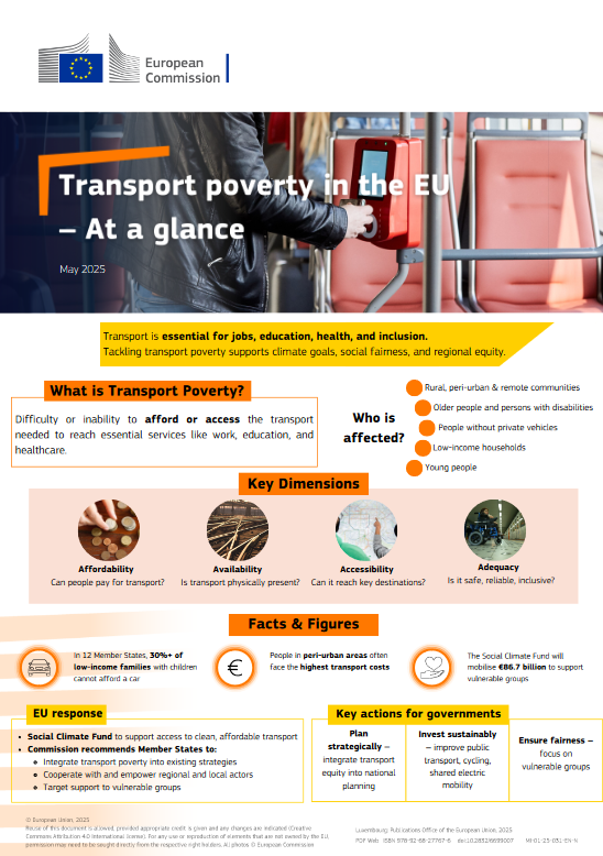 Transport poverty factsheet